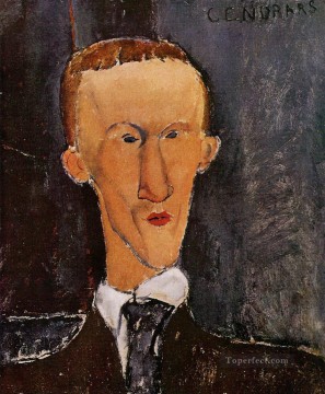 Retrato de Blaise Cendrars 1917 Amedeo Modigliani Pinturas al óleo